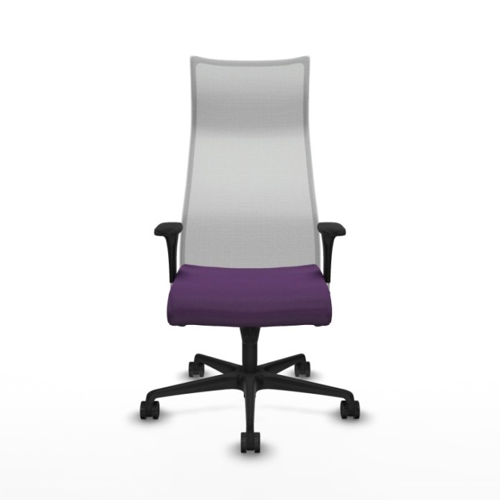 Albacete malla sincro malla blanca bali morado brazos 1D base nailon ruedas 65 mm nailon