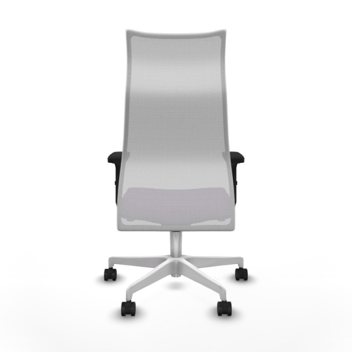 Albacete malla sincro malla blanca bali morado brazos 2D base blanca ruedas 65 mm nailon