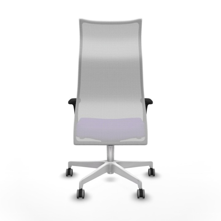 Albacete malla sincro malla blanca bali lila brazos 1D base blanca ruedas 65mm engomadas