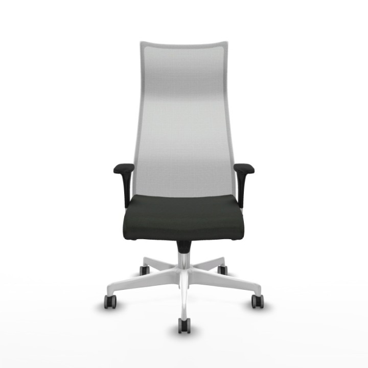 Albacete malla sincro malla blanca bali negro brazos 1D base blanca ruedas 65mm engomadas