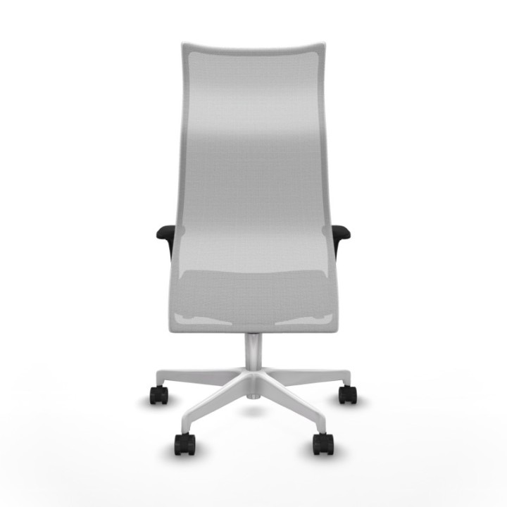 Albacete malla sincro malla blanca bali negro brazos 1D base blanca ruedas 65 mm nailon