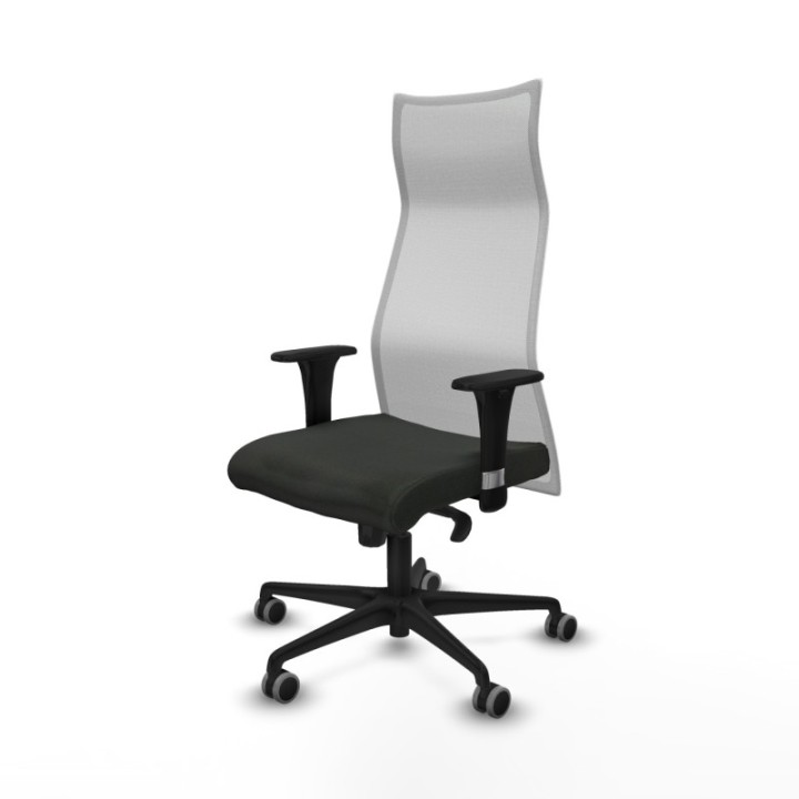 Albacete malla sincro malla blanca bali negro brazos 1D base nailon ruedas 65mm engomadas