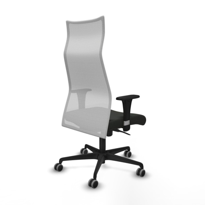 Albacete malla sincro malla blanca bali negro brazos 1D base nailon ruedas 65mm engomadas