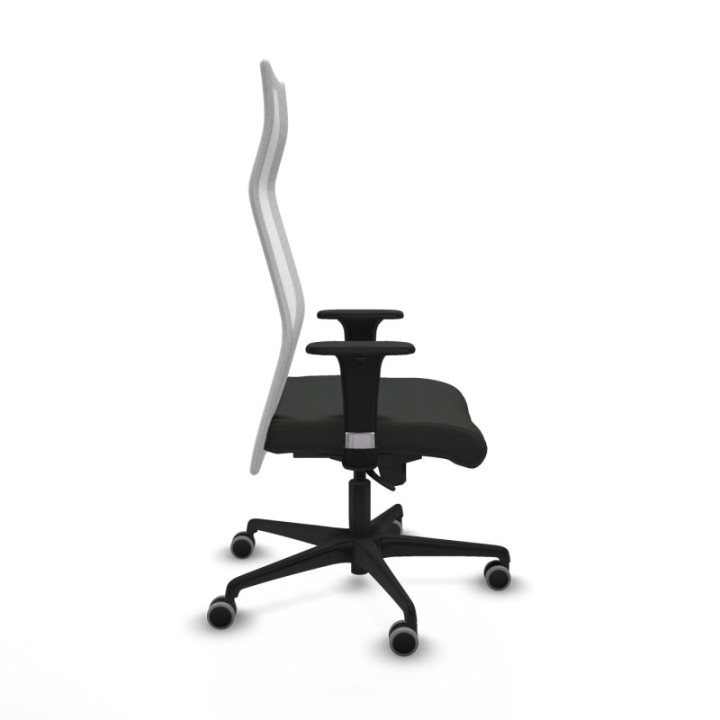 Albacete malla sincro malla blanca bali negro brazos 1D base nailon ruedas 65mm engomadas