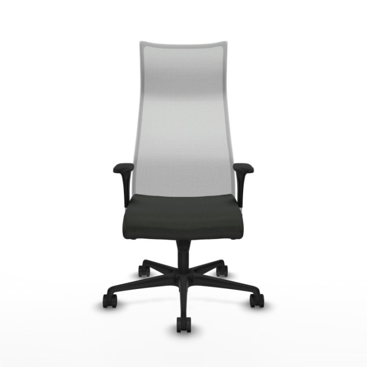 Albacete malla sincro malla blanca bali negro brazos 1D base nailon ruedas 65 mm nailon