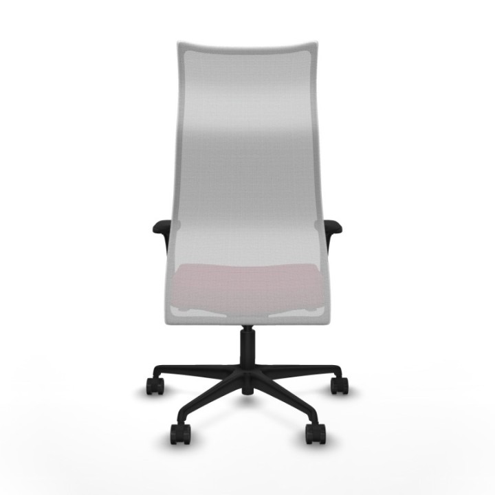 Albacete malla sincro malla blanca bali granate brazos 1D base nailon ruedas 65 mm nailon