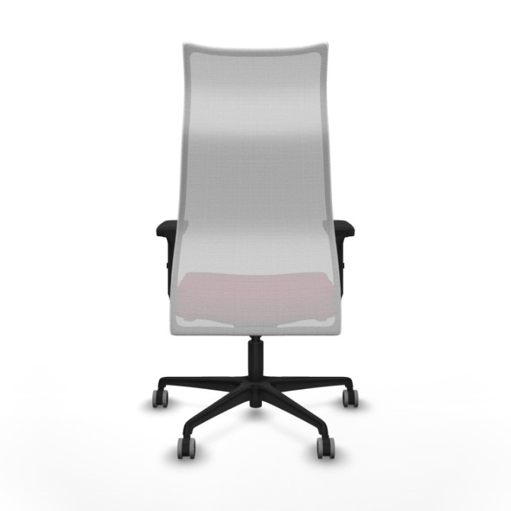 Albacete malla sincro malla blanca bali granate brazos 2D base nailon ruedas 65mm engomadas