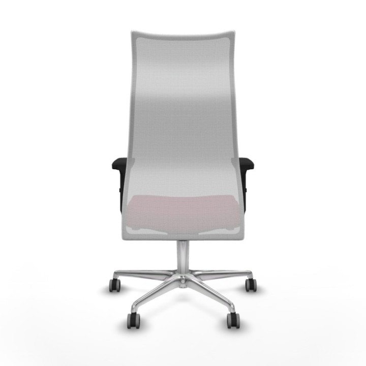 Albacete malla sincro malla blanca bali granate brazos 2D base aluminio ruedas 65mm engomadas