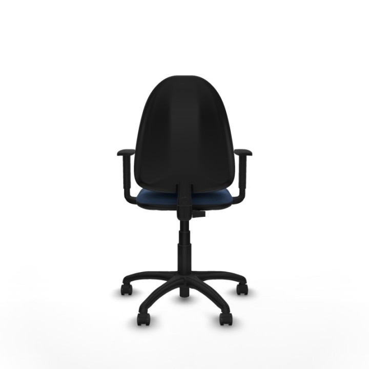 Aýna CP similpiel azul marino brazos 1D base poliamida ruedas engomadas 50mm