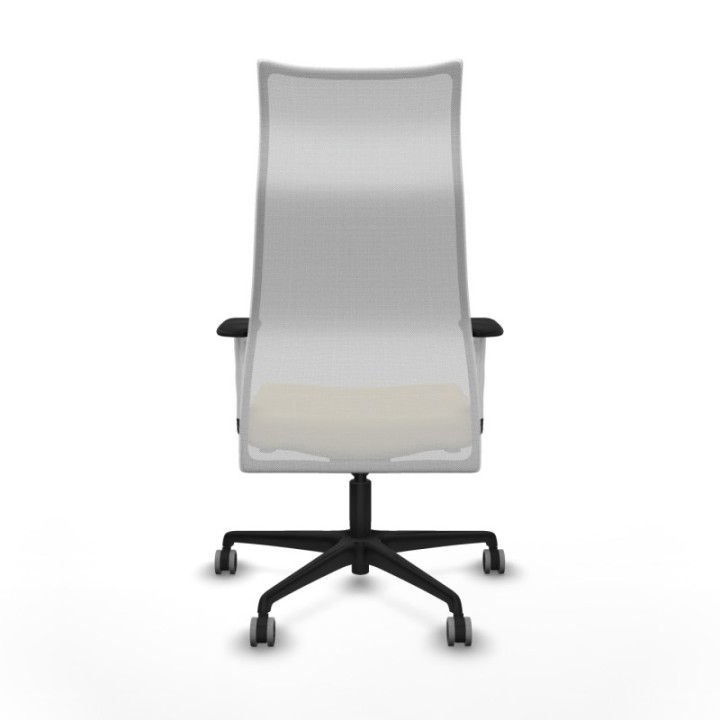 Albacete malla sincro malla blanca similpiel crema brazos blancos base nailon ruedas 65mm engomadas