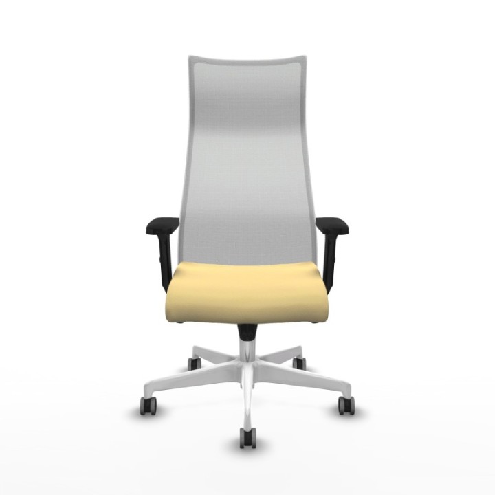 Albacete malla sincro malla blanca similpiel crema brazos 2D base blanca ruedas 65mm engomadas