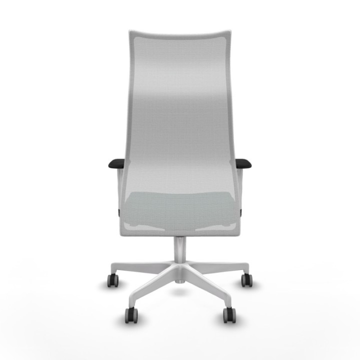 Albacete malla sincro malla blanca similpiel verde botella brazos blancos base blanca ruedas 65mm engomadas