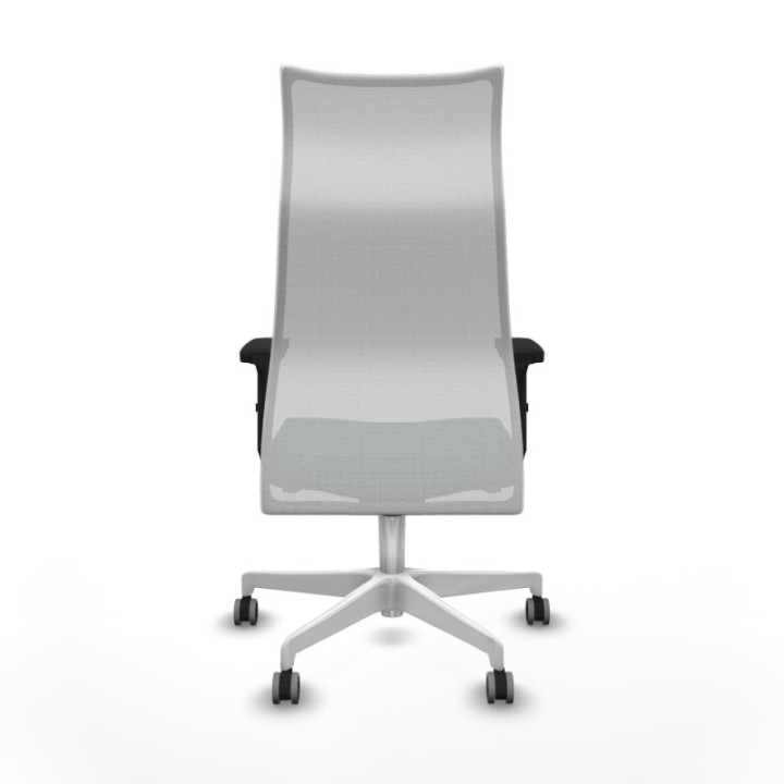 Albacete malla sincro malla blanca similpiel verde botella brazos 2D base blanca ruedas 65mm engomadas