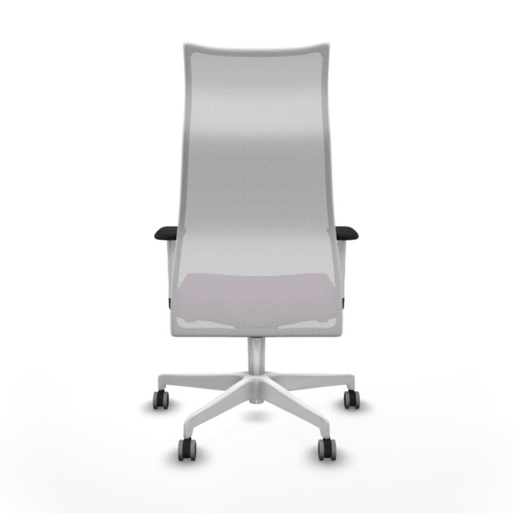 Albacete malla sincro malla blanca similpiel morado brazos blancos base blanca ruedas 65mm engomadas