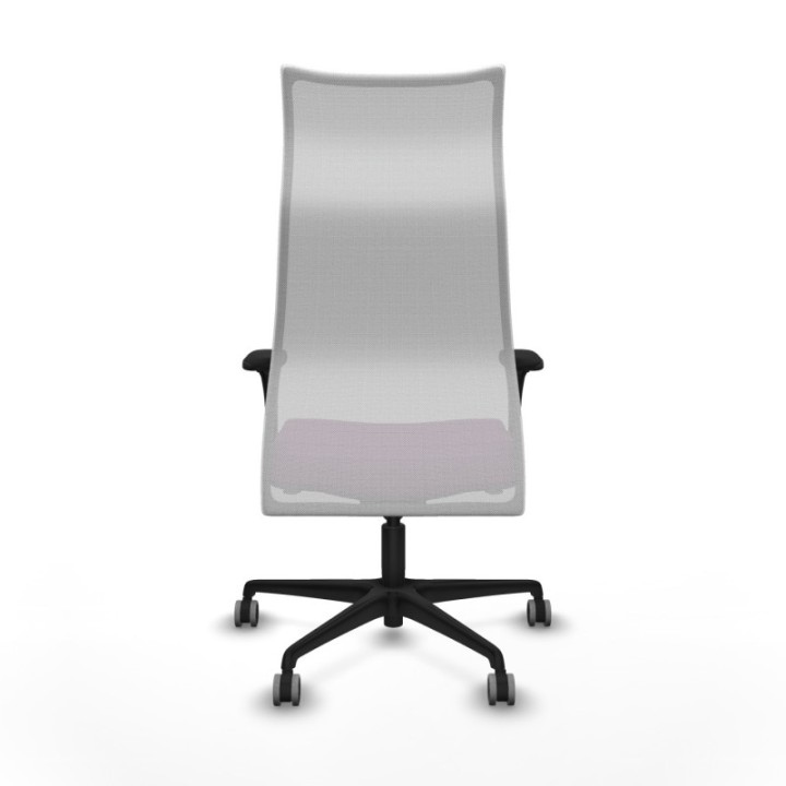 Albacete malla sincro malla blanca similpiel morado brazos 1D base nailon ruedas 65mm engomadas