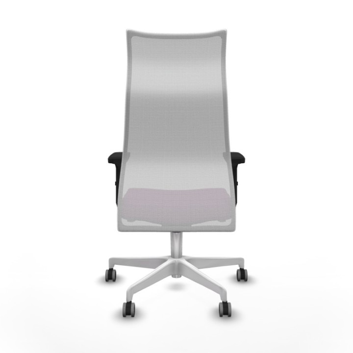 Albacete malla sincro malla blanca similpiel morado brazos 2D base blanca ruedas 65mm engomadas