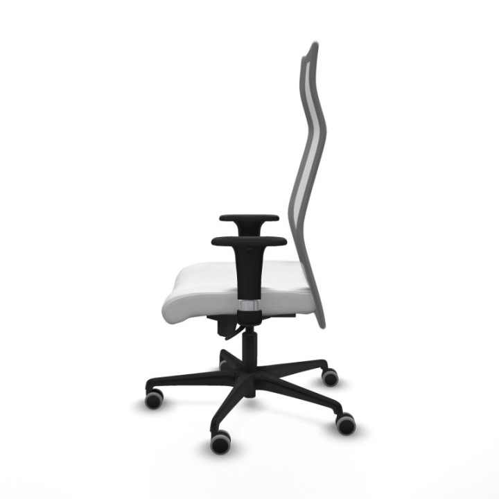 Albacete malla sincro malla gris bali blanco brazos 1D base nailon ruedas 65mm engomadas