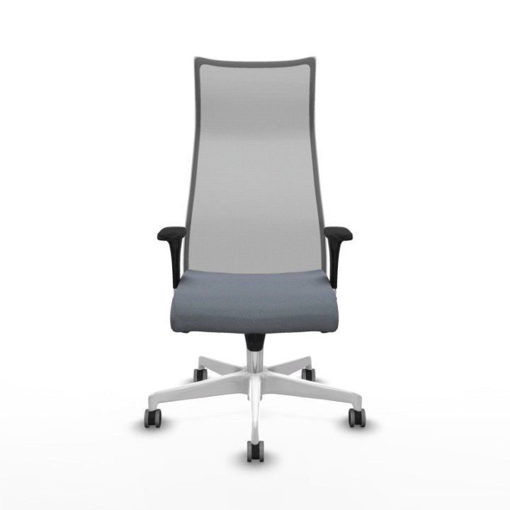 Albacete malla sincro malla gris bali gris brazos 1D base blanca ruedas 65mm engomadas