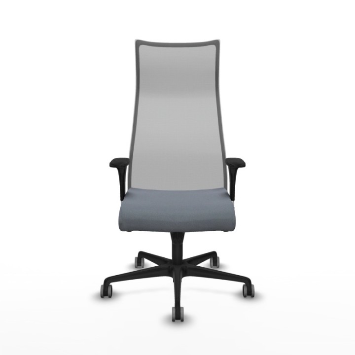 Albacete malla sincro malla gris bali gris brazos 1D base nailon ruedas 65mm engomadas