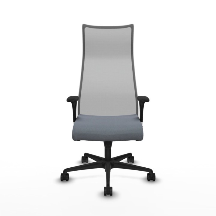 Albacete malla sincro malla gris bali gris brazos 1D base nailon ruedas 65 mm nailon