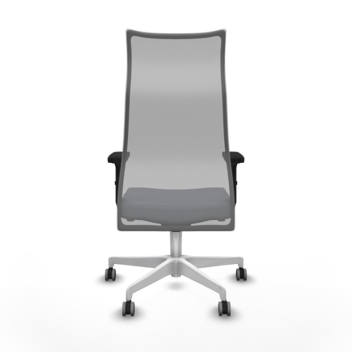 Albacete malla sincro malla gris bali gris brazos 2D base blanca ruedas 65mm engomadas