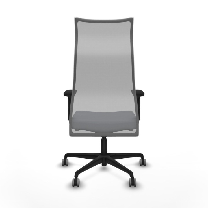 Albacete malla sincro malla gris bali gris brazos 2D base nailon ruedas 65mm engomadas