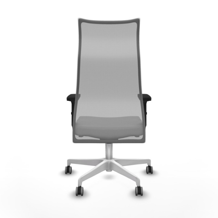 Albacete malla sincro malla gris bali gris claro brazos 2D base blanca ruedas 65mm engomadas