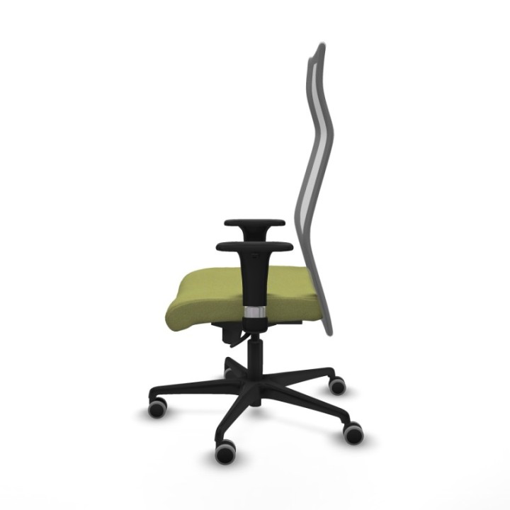 Albacete malla sincro malla gris bali verde oliva brazos 1D base nailon ruedas 65mm engomadas