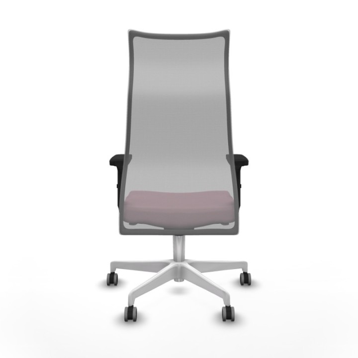 Albacete malla sincro malla gris bali rosa brazos 2D base blanca ruedas 65mm engomadas