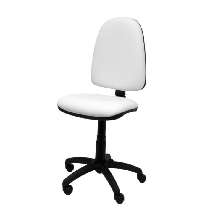 Silla Aýna similpiel blanco