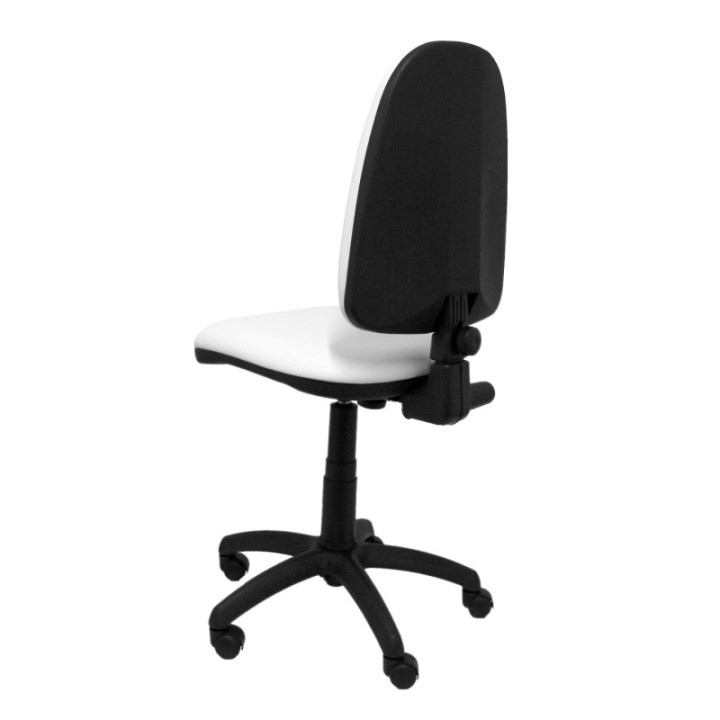 Silla Aýna similpiel blanco