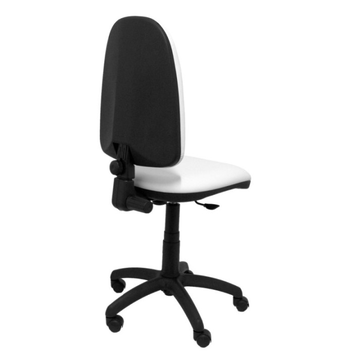 Silla Aýna similpiel blanco