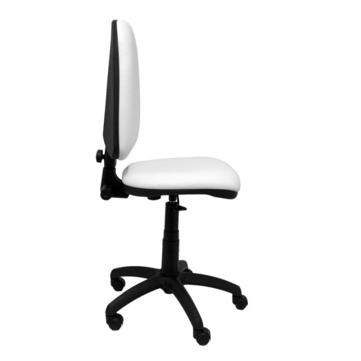 Silla Aýna similpiel blanco