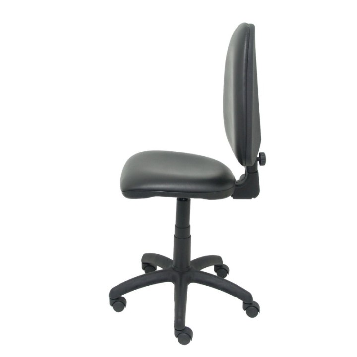 Silla Aýna similpiel negro