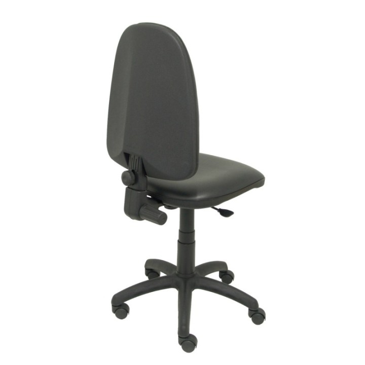 Silla Aýna similpiel negro