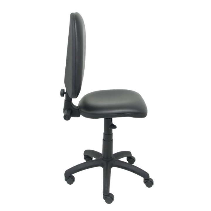 Silla Aýna similpiel negro