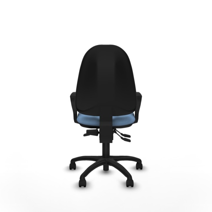 Algarra AS bali azul cielo brazos fijos base poliamida ruedas nailon 50mm