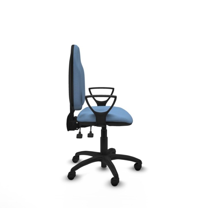 Algarra AS bali azul cielo brazos fijos base poliamida ruedas nailon 50mm