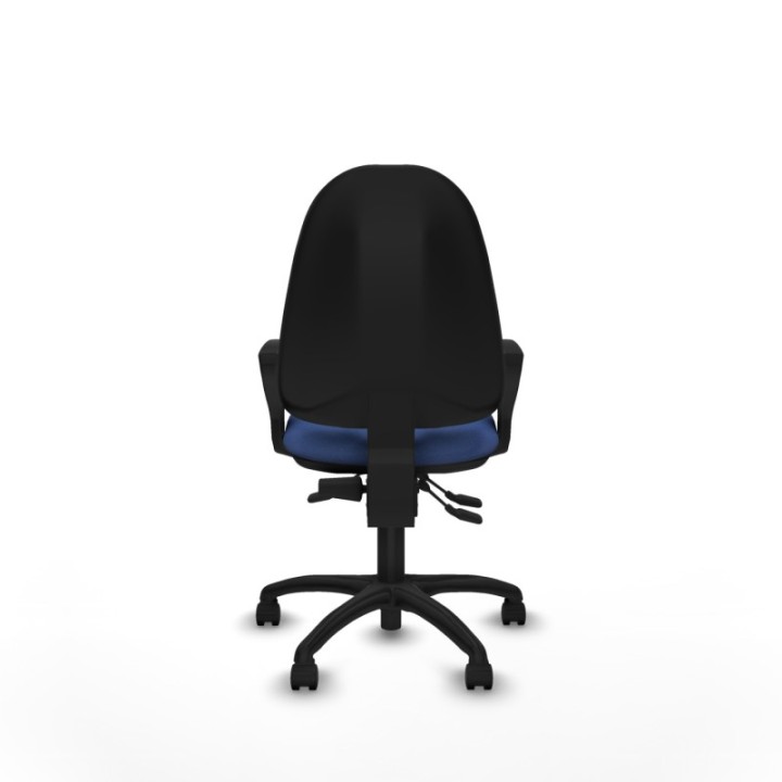 Algarra AS bali azul marino brazos fijos base poliamida ruedas nailon 50mm