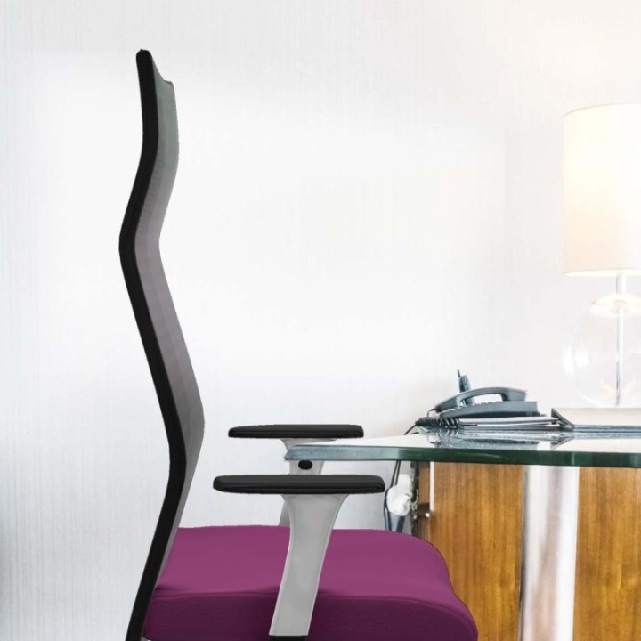 Albacete malla sincro malla gris similpiel verde botella brazos blancos base blanca ruedas 65mm engomadas