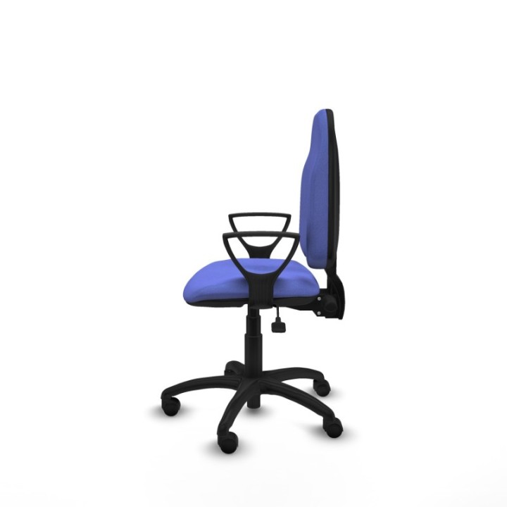 Algarra AS bali azul claro brazos fijos base poliamida ruedas nailon 50mm