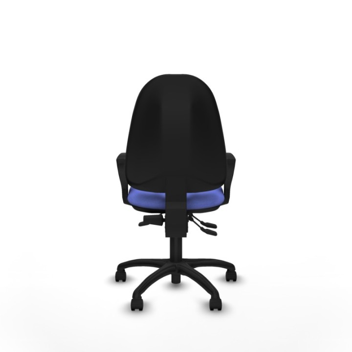 Algarra AS bali azul claro brazos fijos base poliamida ruedas nailon 50mm