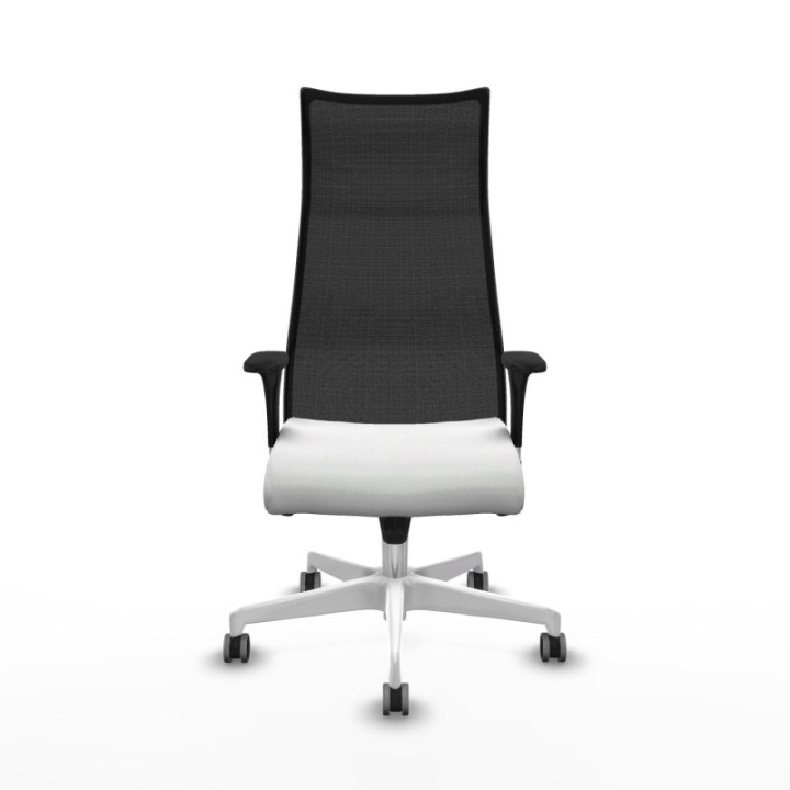 Albacete malla sincro malla negra bali blanco brazos 1D base blanca ruedas 65mm engomadas