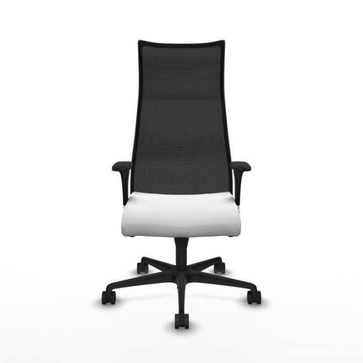 Albacete malla sincro malla negra bali blanco brazos 1D base nailon ruedas 65 mm nailon