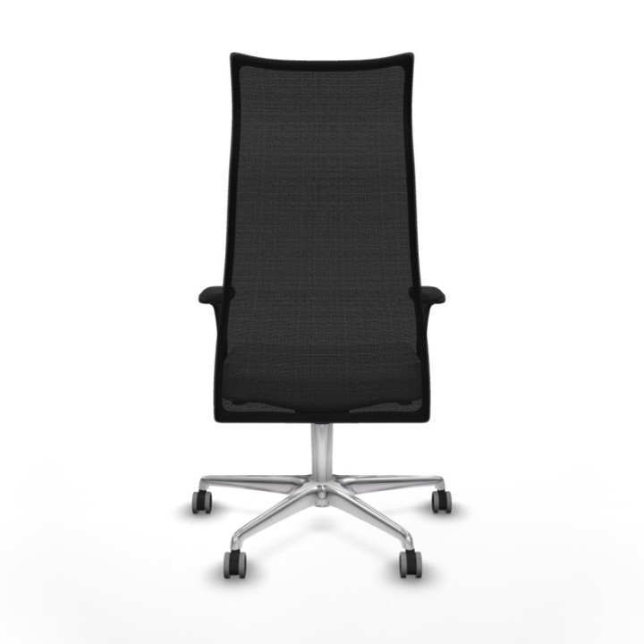 Albacete malla sincro malla negra bali blanco brazos 1D base aluminio ruedas 65mm engomadas