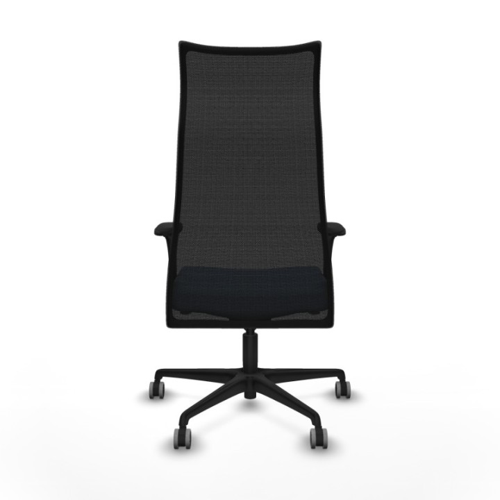 Albacete malla sincro malla negra bali azul cielo brazos 1D base nailon ruedas 65mm engomadas