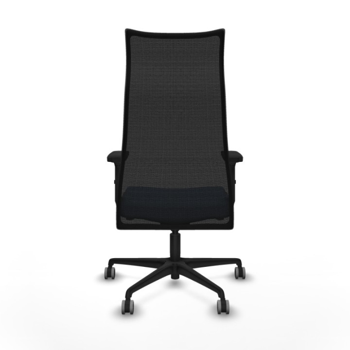 Albacete malla sincro malla negra bali azul cielo brazos 2D base nailon ruedas 65mm engomadas