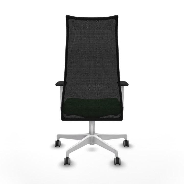 Albacete malla sincro malla negra bali verde brazos blancos base blanca ruedas 65mm engomadas