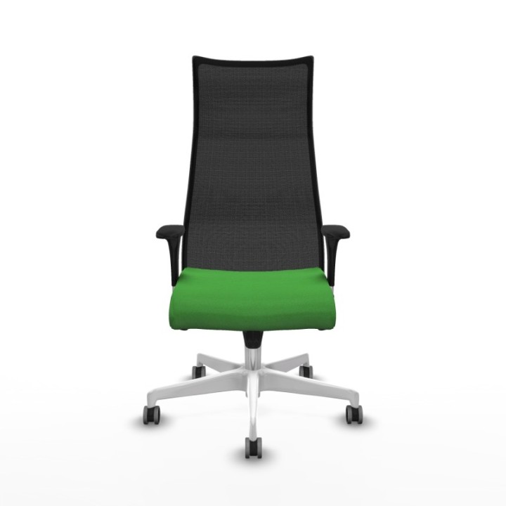 Albacete malla sincro malla negra bali verde brazos 1D base blanca ruedas 65mm engomadas