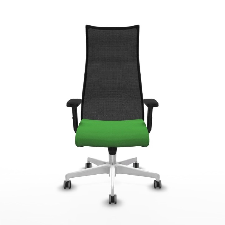 Albacete malla sincro malla negra bali verde brazos 2D base blanca ruedas 65mm engomadas